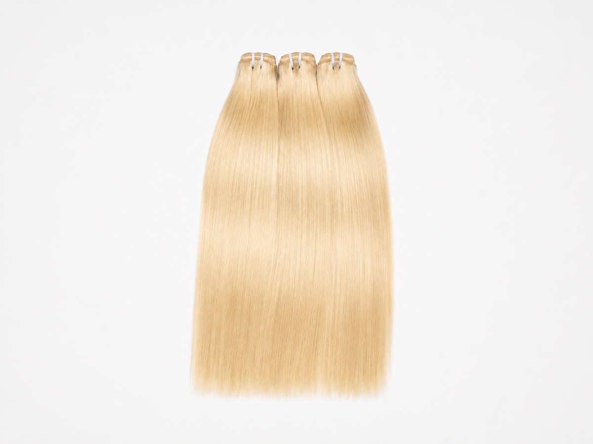 Blonde Straight Weft Bundles