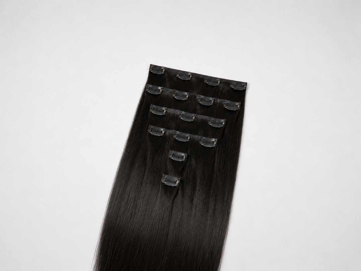 Natural Straight clip ins